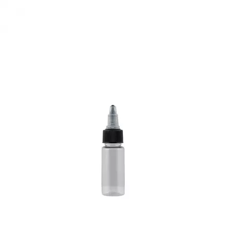 Üres twist fejes, festéktartó flakon (15 ml)