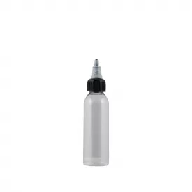 Üres twist fejes, festéktartó flakon (60 ml)