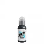 World Famous Tattoo Ink Dark Grey 1 (30ml) EU REACH tetováló festék