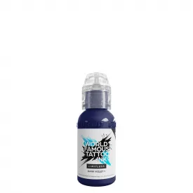 World Famous Tattoo Ink Dark Violet 1 (30ml) EU REACH tetováló festék