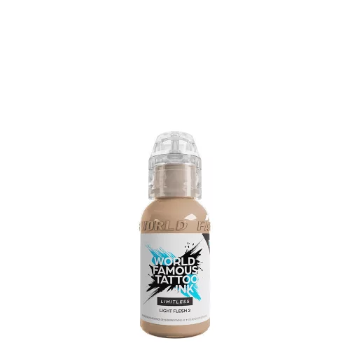World Famous Tattoo Ink Light Flesh 2 (30ml) EU REACH tetováló festék