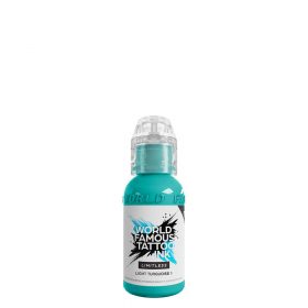 World Famous Tattoo Ink Light Turquoise 1 (30ml) EU REACH tetováló festék