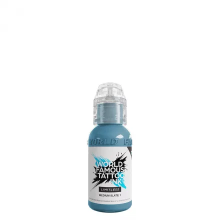 World Famous Tattoo Ink Medium Slate 1 (30ml) EU REACH tetováló festék