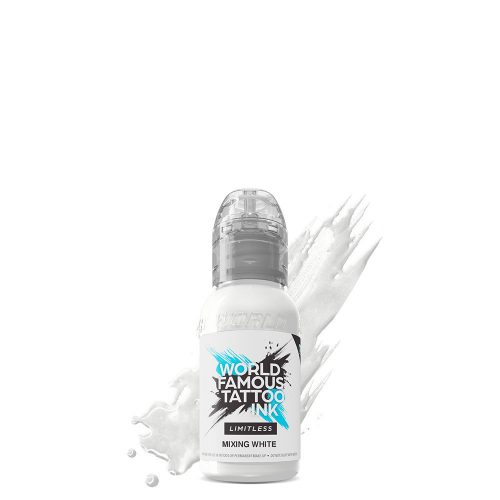 World Famous Tattoo Ink Mixing White (30ml) EU REACH tetováló festék