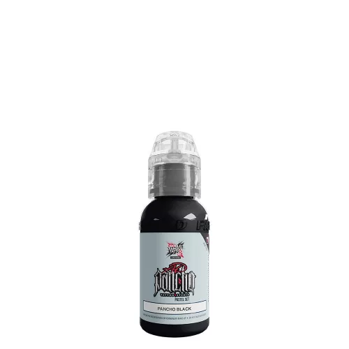 World Famous Tattoo Ink Pancho Black (30ml) EU REACH tetováló festék